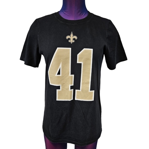 Nike Dri-Fit NFL New Orleans Saints Alvin Kamara Tee-Shirt Kids Large Unisex P48 - Picture 2 of 10